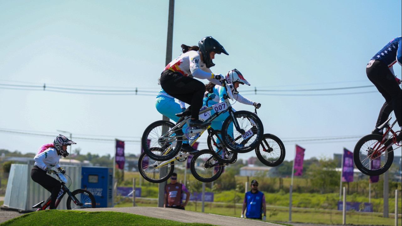 ¡Una tesa! Sharid Fayad gana bronce en el BMX Racing femenino de Asunción 2025