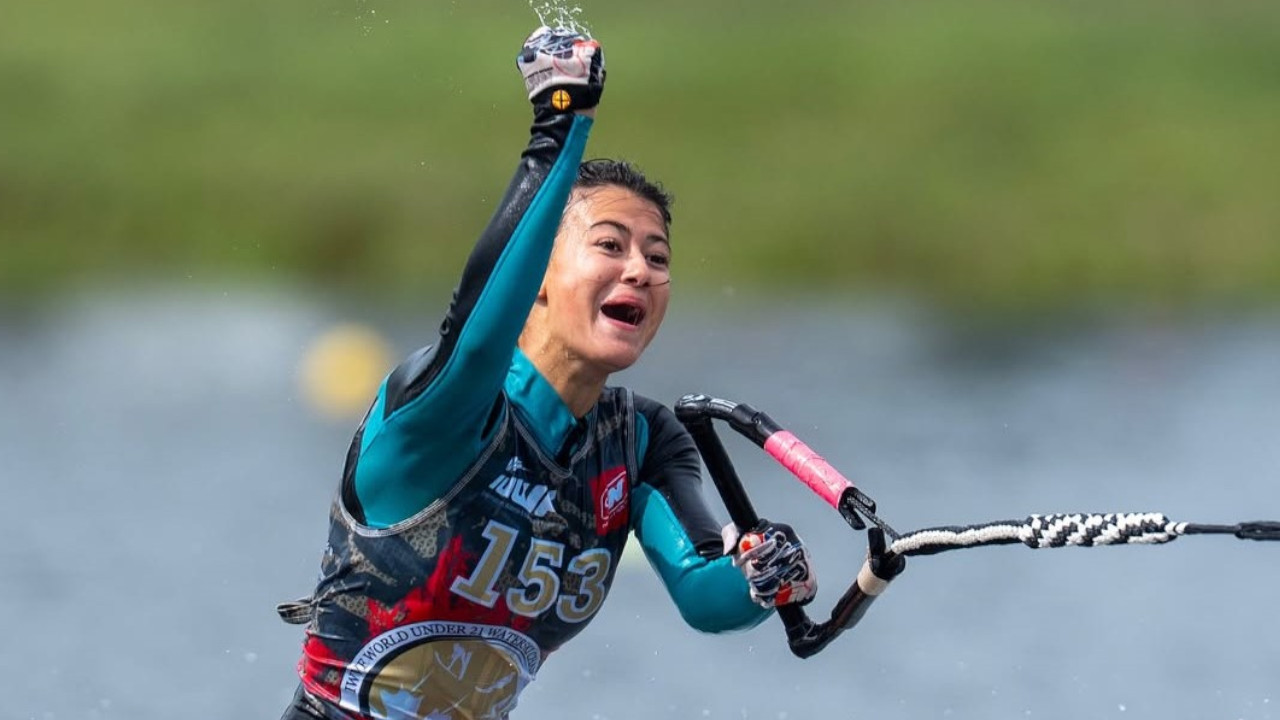 Daniela Verswyvel, finalista en el Campeonato Mundial de Esquí Náutico en Italia