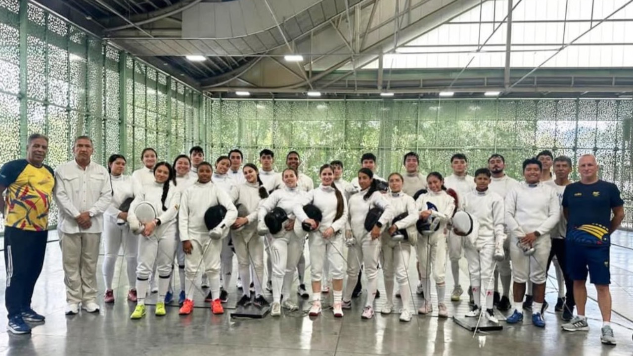 ¡En medallo! Primera medalla colombiana en el Campeonato Sudamericano de Esgrima