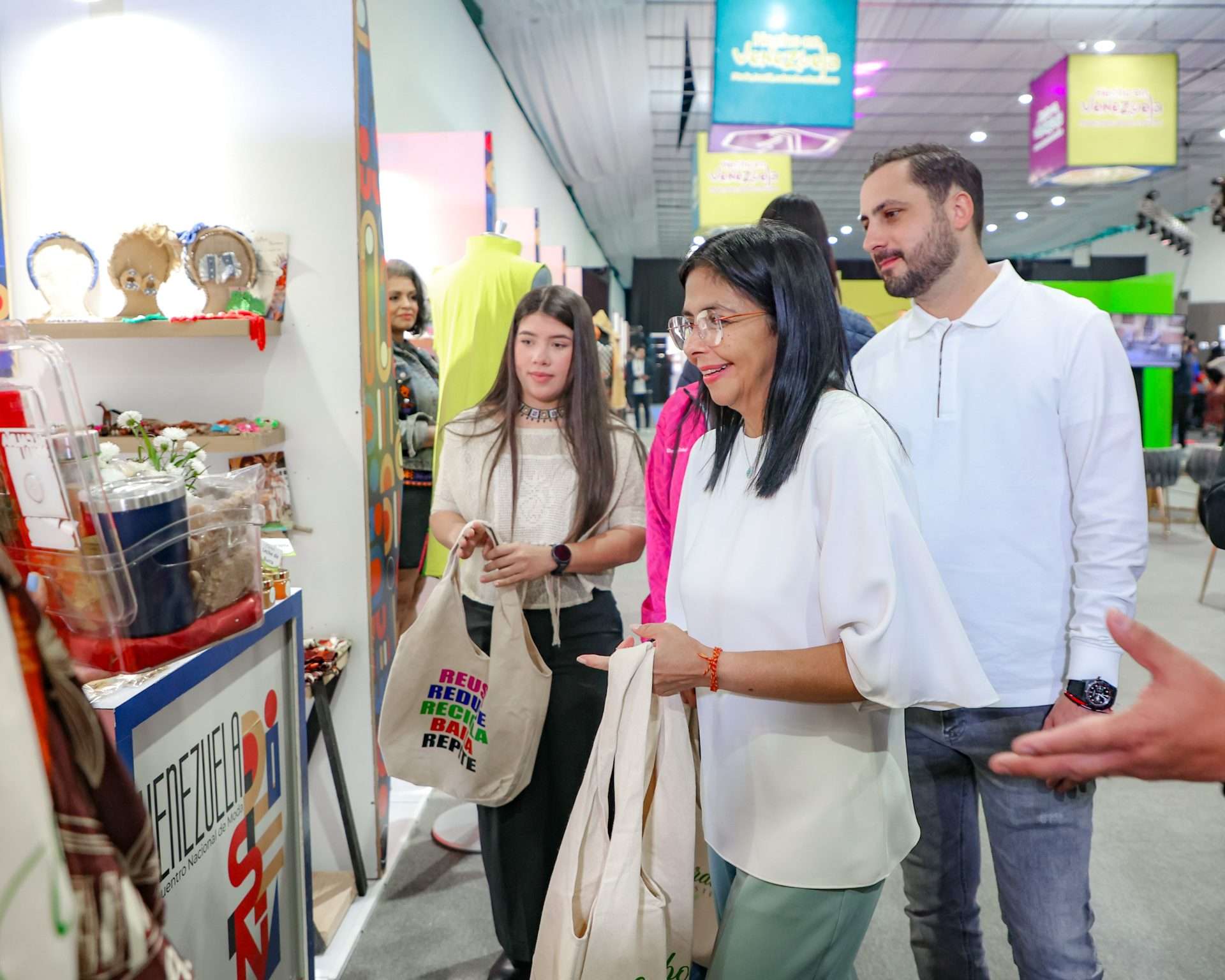 Vicepresidenta: expoferia “Hecho en Venezuela” es nuestro embajador por el mundo
