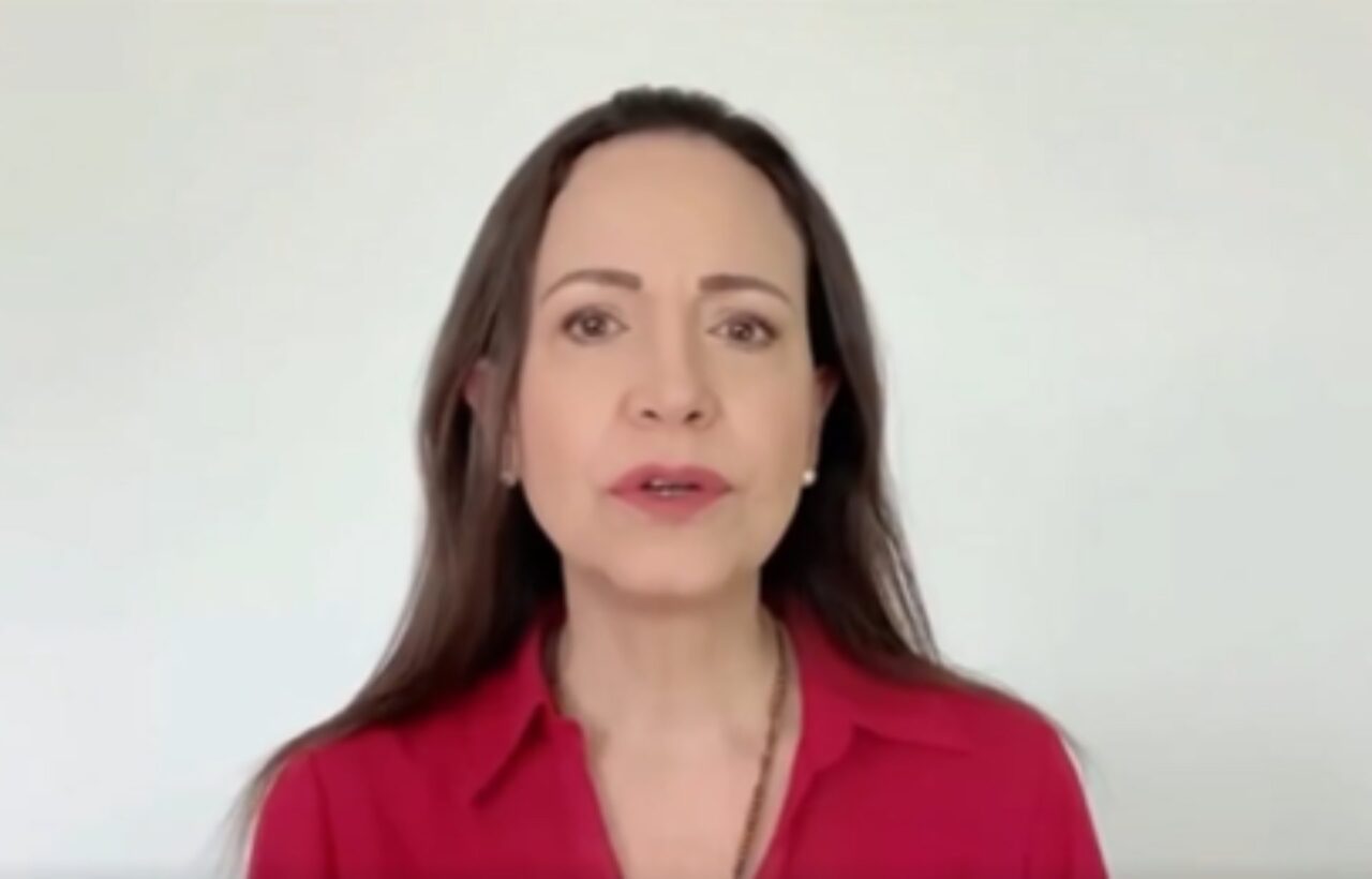María Corina Machado participó este domingo en el evento denominado "Europa Viva 25"