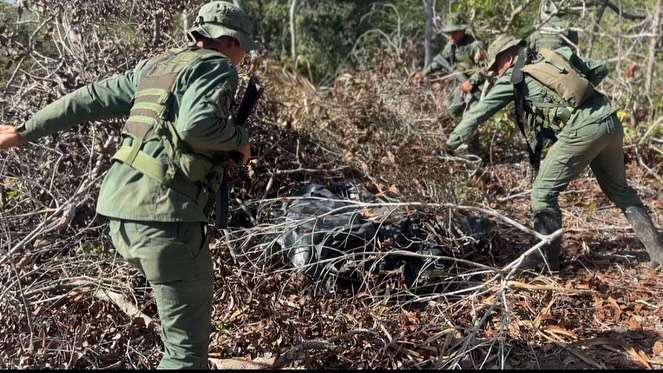 La Fanb destruyó dos campamentos del narcotráfico